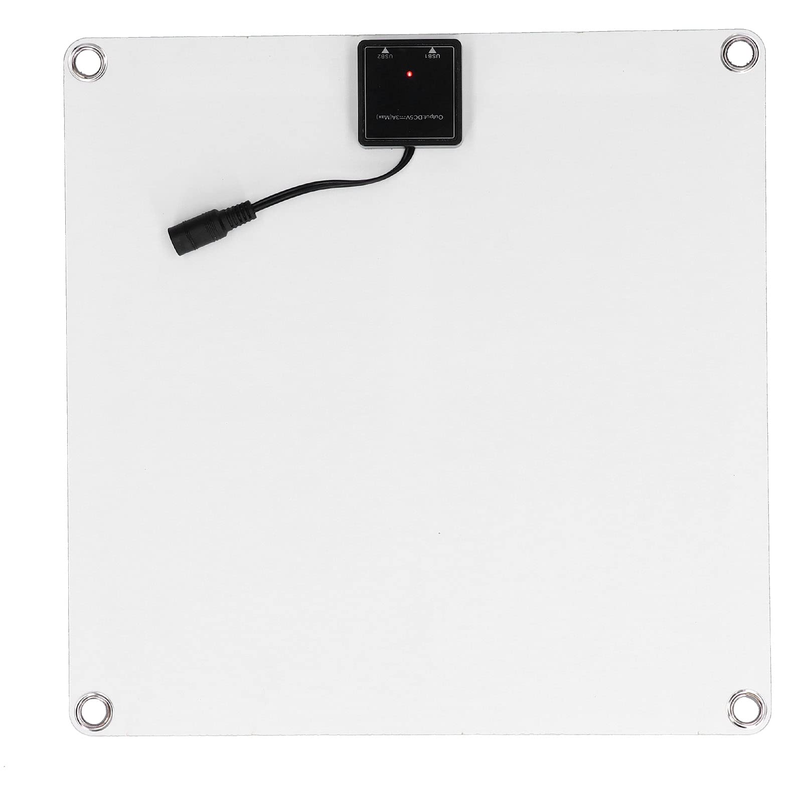 Pannello Solare Kit Modulo Esterno 40W Energia Solare 18V Scheda Pannello Fotovoltaico Ip65 con Silicio Flessibile Tesoro di Ricarica per Silicio Monocristallino Tensione a