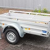 passend für viele Anhänger TRUTZHOLM 2X Alu-Bügel für Anhänger Flach-Planen verstellbar 1000-1450mm Planenstütze