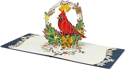 Miniatura 2 de CUTPOPUP - Tarjeta de felicitación de Navidad emergente, 3D, Navidad, Año Nuevo, Navidad (reno)