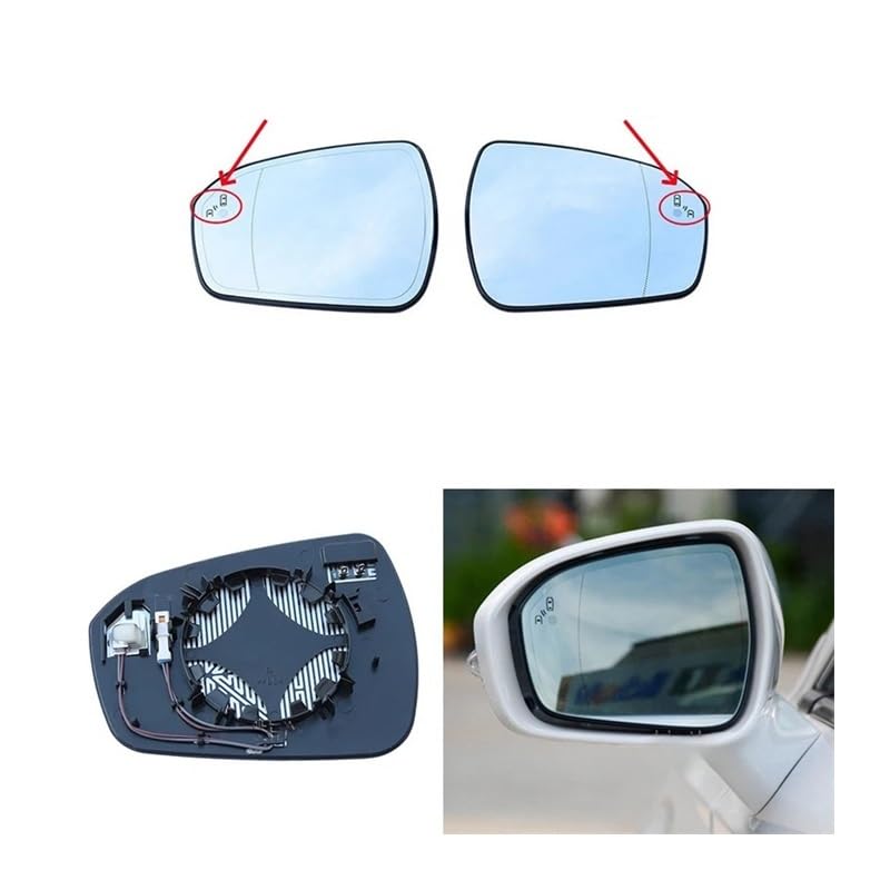 Verre de rétroviseur pour angle mort de voiture 2013-2020