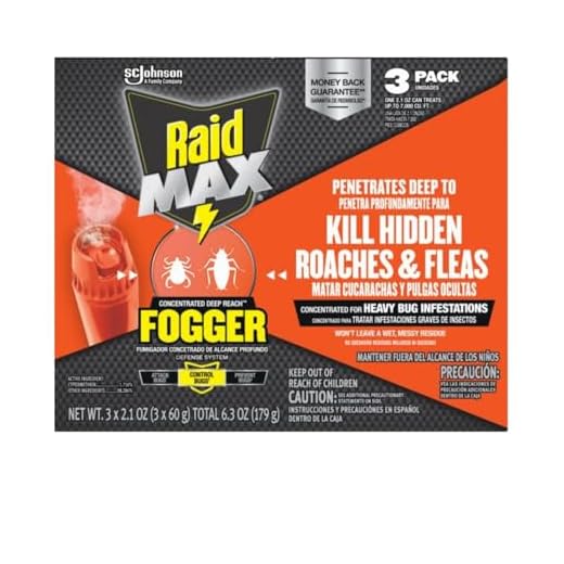 Raid Max Fogger for Indoor Use 6.3 Ounce (Pack of 1)