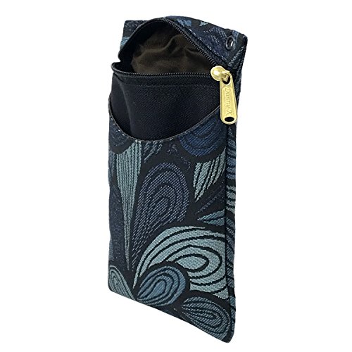 Danny K. Women's Tapestry Crossbody Cell Phone or Passport Purse, Handmade in USA (Splash) - Thumbnail 4