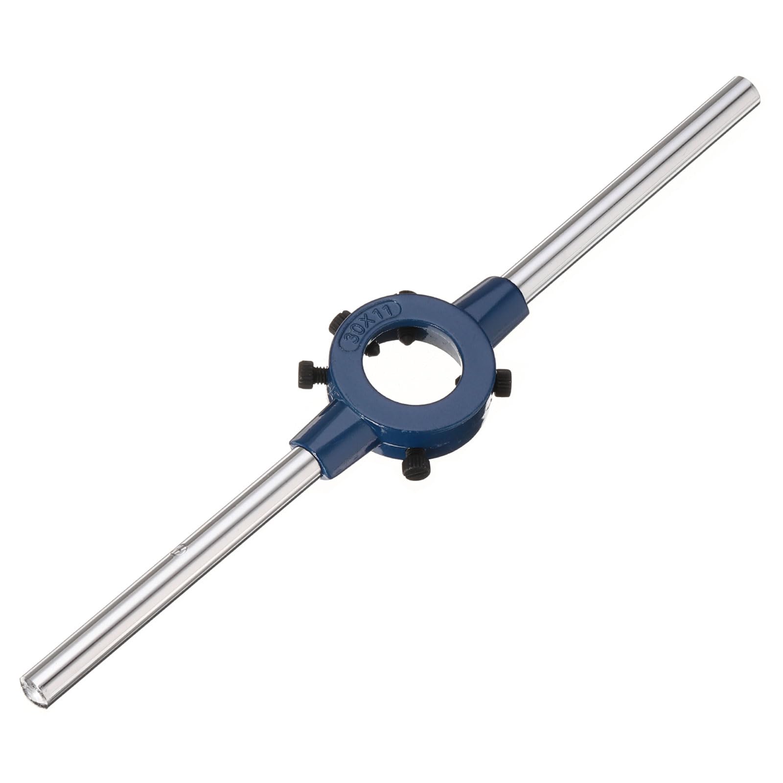 uxcell Round Die Stock Handle Wrench 20mm(0.79") Adjustable Threading Die Wrench Handle Holder for Bolt Thread Repair Bar Tools (Fit M3-M4 Metric Dies / 20mm Outer Dia. Dies) — Amazon image 9