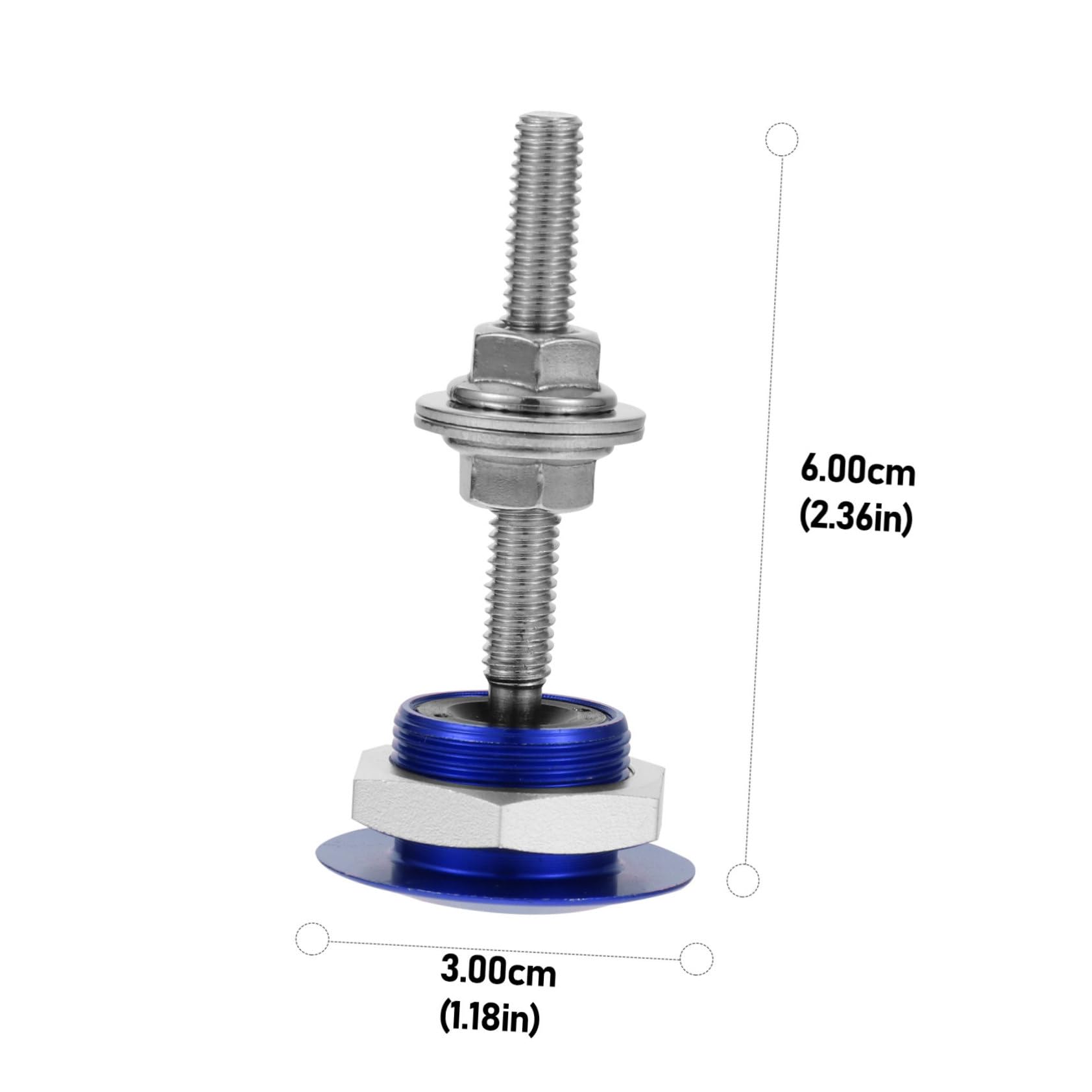 Parliky 1Pc Alloy Engine Hood Lock Pin Invisible Theft Mini Bonnet Lock for Secure Engine Bay Lightweight Durable Automotive Supply