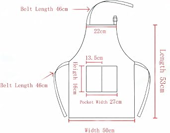Kids Painting Artist Aprons Children Kitchen Chef Apron with Pockets