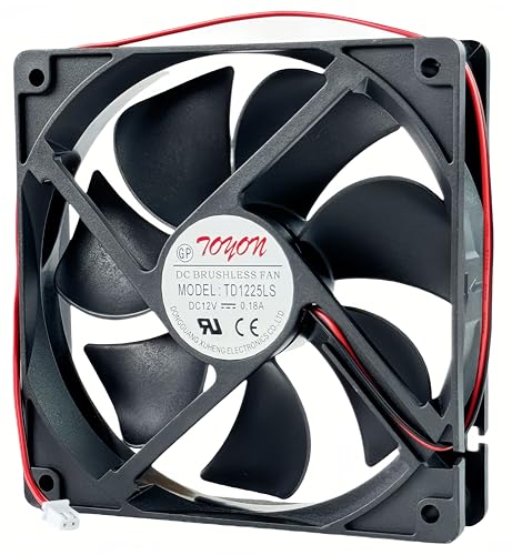 Ventilateur de refroidissement DC 12V 120mm TD1225LS pour PC et châssis