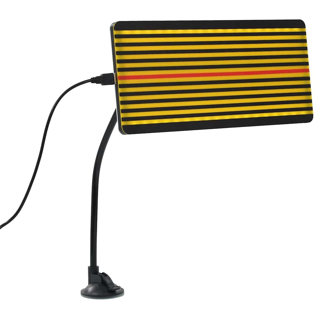 Tabliczka LED z elastycznym ramieniem i przyssawką do usuwania wgnieceń lakieru, 32 x 15 cm, lampa mocująca, złącze USB, nadaje się do samochodu, SUV, ciężarówki, warsztatu i majsterkowiczów