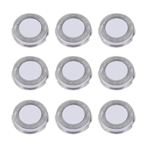 B-ABUB Lot De 9 Têtes De Rechange SH30, Compatibles Avec Les Rasoirs Philips Et Norelco Des Séries 3000, 2000, 1000 Et S738, Avec Lames Affûtées.