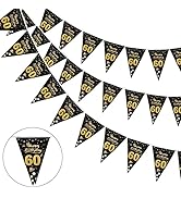 Tasoraor 60. Geburtstag Banner Für Frauen - 180x110cm Stoffbanner Mit Roségold Design