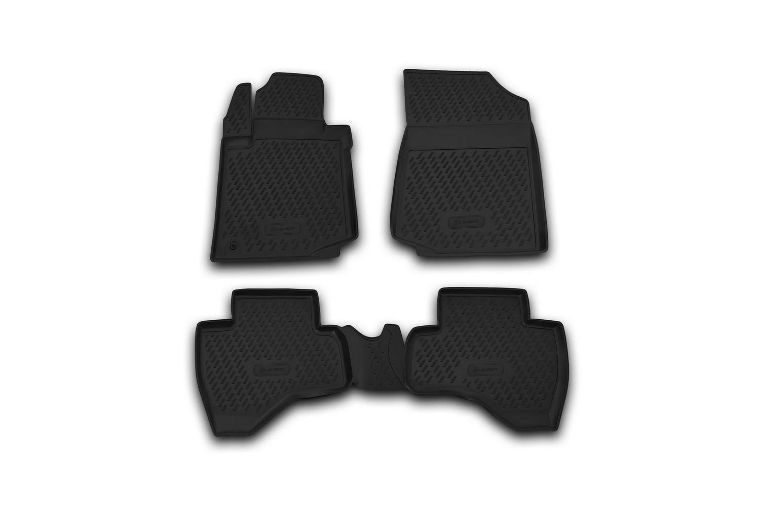 Tappetini in gomma su misura per PEUGEOT 107 11/2008-2014 4 pez.