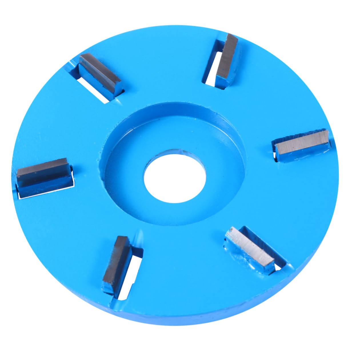 Six-Tooth Milling Cutter Disc for Angle Grinder Wood Carving Tool for Flat Shaping and Polishing Compatible with Aperture High Hardness and Wear Resistance for Root and Woodworking