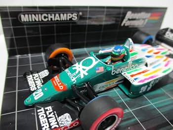 再価格改定！ベネトン B186 1986 ミニカー ゲルハルト・ベルガー Amazon.co.jp: F1マシンコレクション 29号 (ベネトン B186
