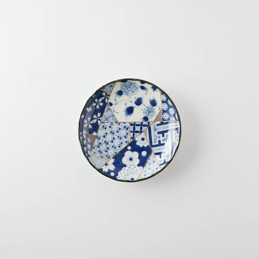 天藍釉菊口皿 天藍釉菊口皿 天藍釉菊口皿 工芸品