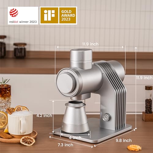 Industrial espresso grinder