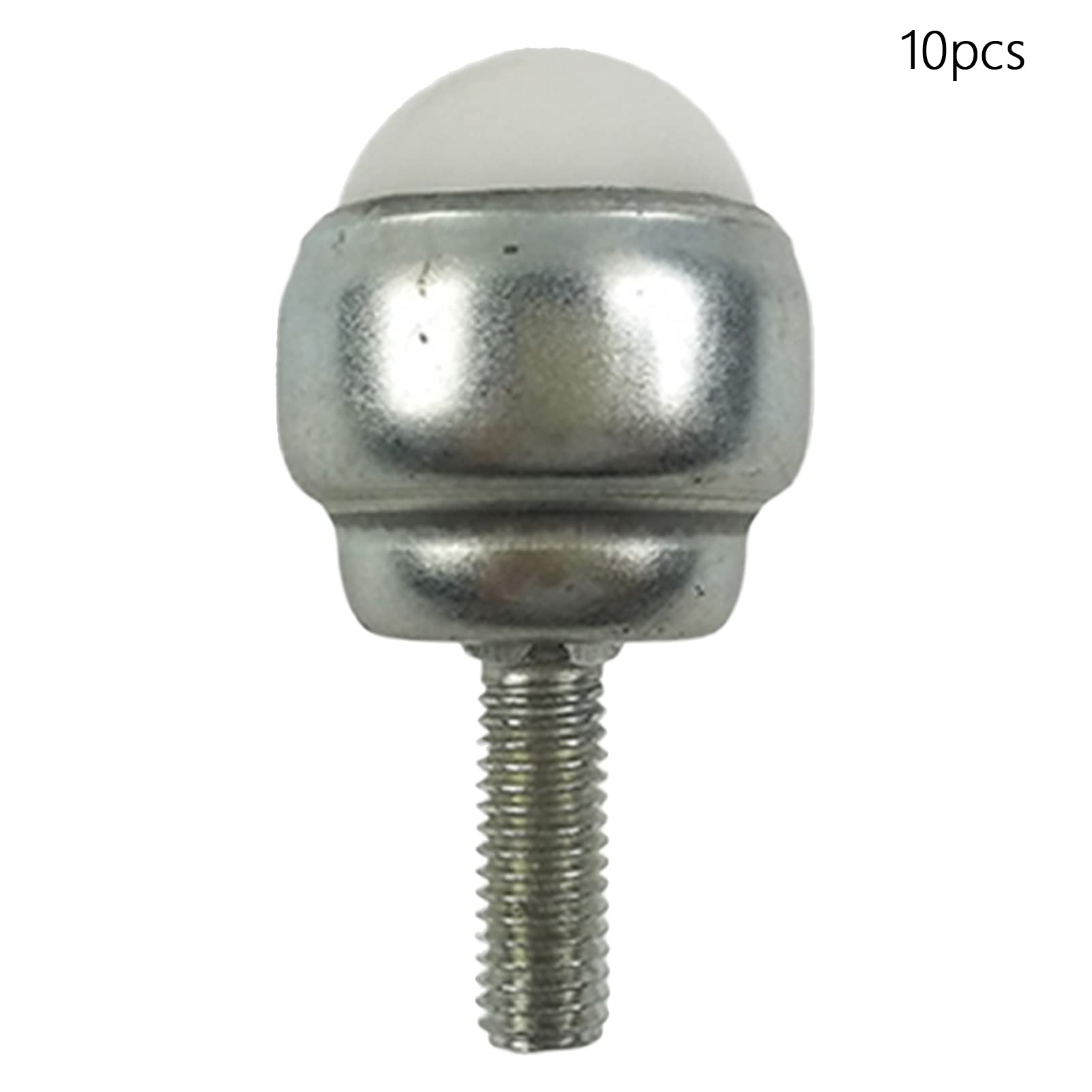 Ruedas Giratorias de Bolas de 10 Piezas, Ruedas Diana de Acero al Carbono con Varilla Roscada para Muebles
