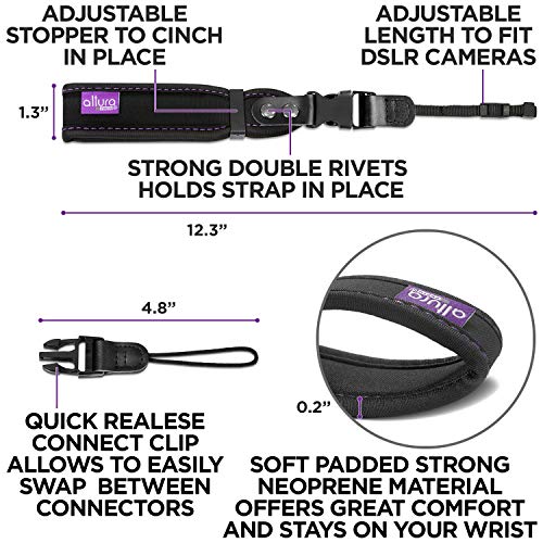 image for Altura Photo Camera Wrist Strap - Rapid Fire Secure Camera Sling Strap
