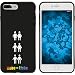 Produktbild PhoneNatic Case kompatibel mit Apple iPhone 8 Plus Silikon-Hülle Pride Beziehung M1