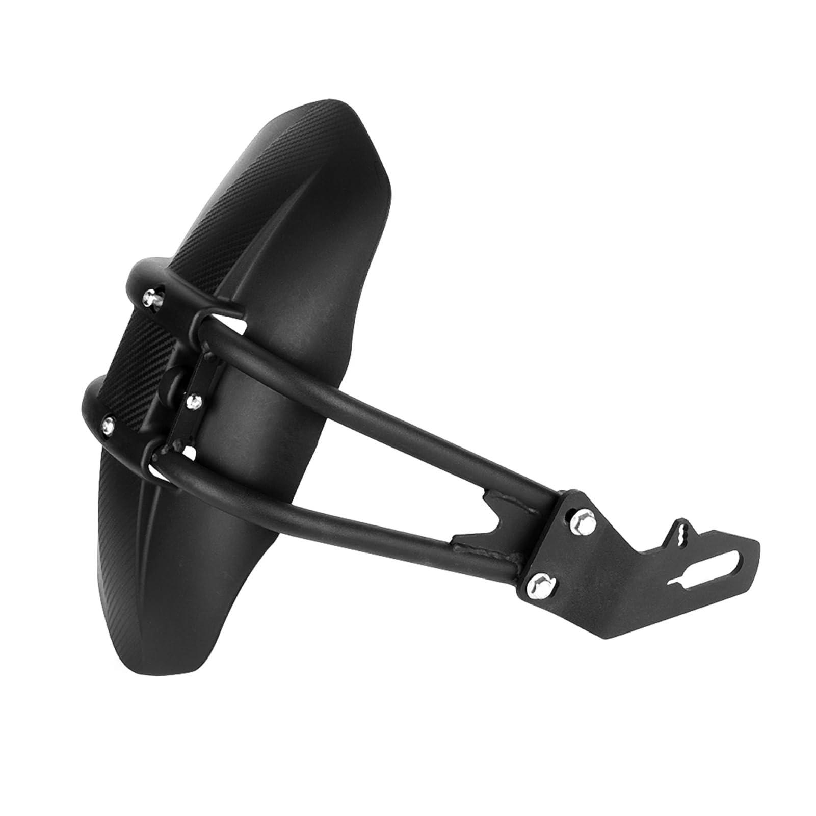 Guardabarros Splash Motocicleta Guardabarros De Motocicleta Modificado Rainboard Protector Cubierta Trasera Astillas Piedras Neumático contra Salpicaduras Extensor Conjunto Accesorios
