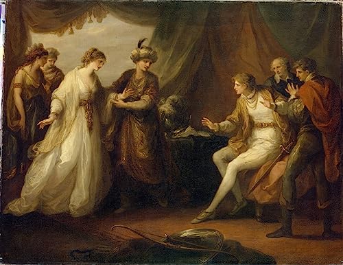 Tableau Eleonore Angelica Kauffmann impression sur toile d'art decoration murale 60x90cm