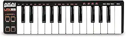 Teclado controlador AKAI USB-MIDI com 25 teclas LPK25 para Laptop