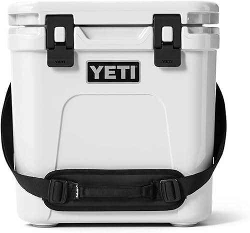 Miniatura 19 de YETI Roadie 24 2.0 - Enfriador duro con correa de hombro DoubleDuty y tapón de drenaje Flor de Cerezo,Carbón vegetal,marino,Rojo rescate,Beige