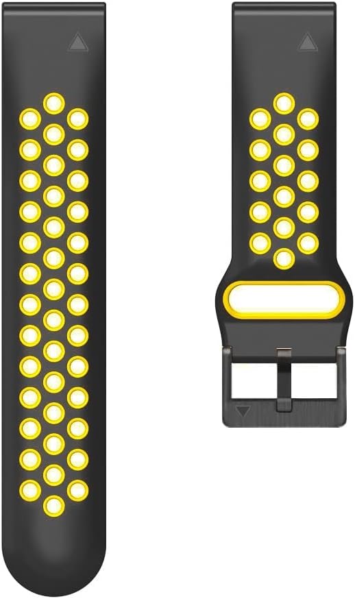 For Garmin Fenix 6X Pro 7X Quick Release Strap Silicone Bracelet For Garmin Fenix 7 5X 5 3 HR Forerunner 935 945 Watch Band (Color : F, Size : 26mm Fenix 6X 6X Pro)