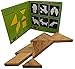 Tangram Wooden Puzzle Geometry Game, with 48 Silhouette Tangrams Challenge Booklet