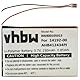 vhbw Akku kompatibel mit Jabra Pro 9400, 9465, 9400SH, 9460, 9470 Wireless Headset Kopfhörer (230 mAh, 3,7 V, Li-Polymer) - Ersatz für 14192-00, AHB412434PJ