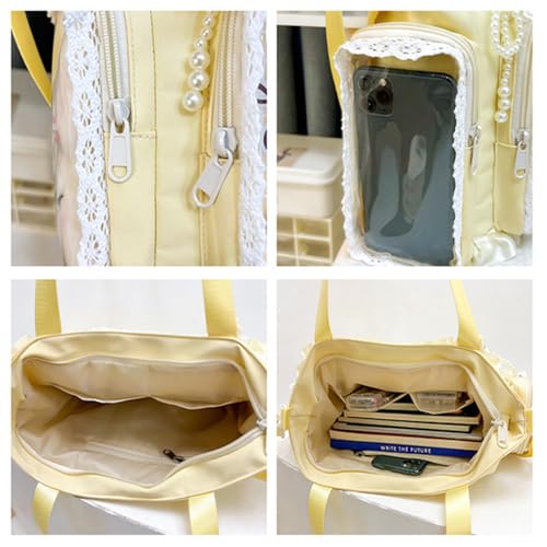 Sac à main mignon transparent pour protéger et exposer vos pin's sans risque - 6