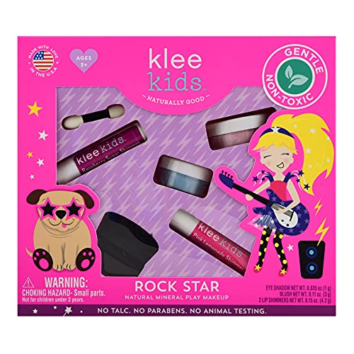 Luna Star Naturals Klee Kids Natural Mineral Makeup 4 Piece Kit (Rock Star)