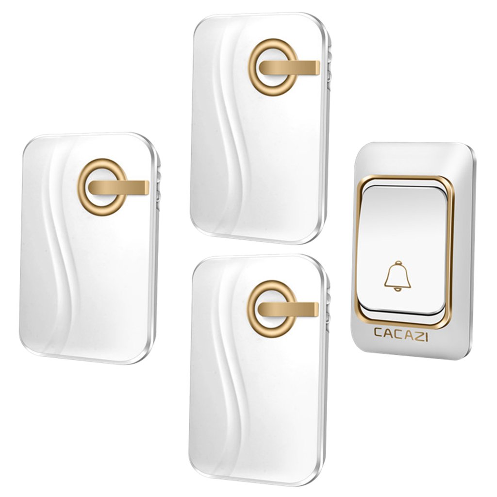 CALANDIS Battery Operated Wireless Doorbell Home Security 1 Transmitter+3 Receiver (B09ZJ3TR68) Amazon Price History, Amazon Price Tracker