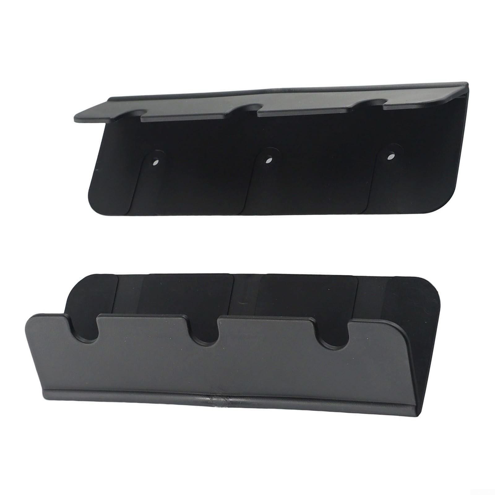 2x PVC Boat Seat Hook Clips for RIB Dinghy Yacht - Marine Seat Bracket Holder Inflatable Boat Fittings 17cm(Black)