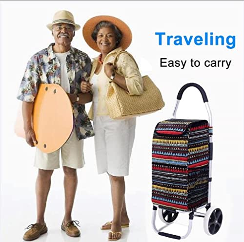 Tragbarer Trolley / Faltbarer Einkaufstrolley / Faltbarer und Teufelsmarktwagen Treppe / B – Bild 4