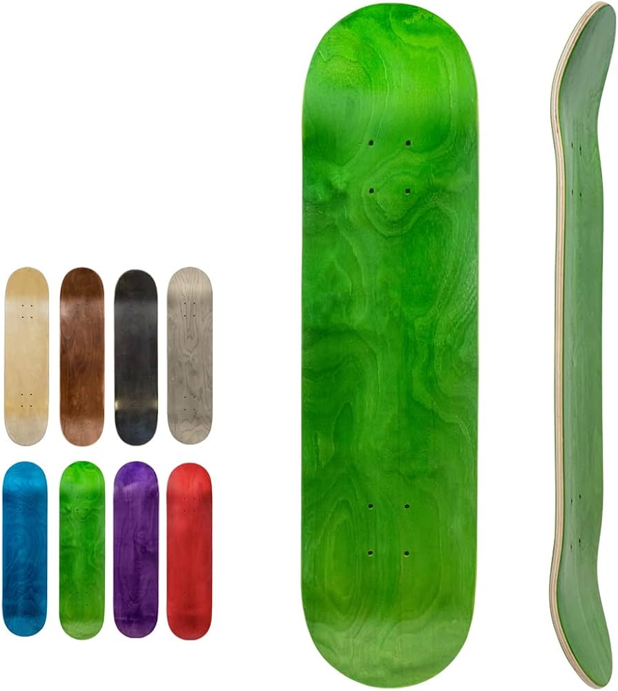 Amazon | 全8カラー 5枚セット スケートボード ブランクデッキ 8 Amazon | 全8カラー 5枚セット スケートボード ブランクデッキ 8