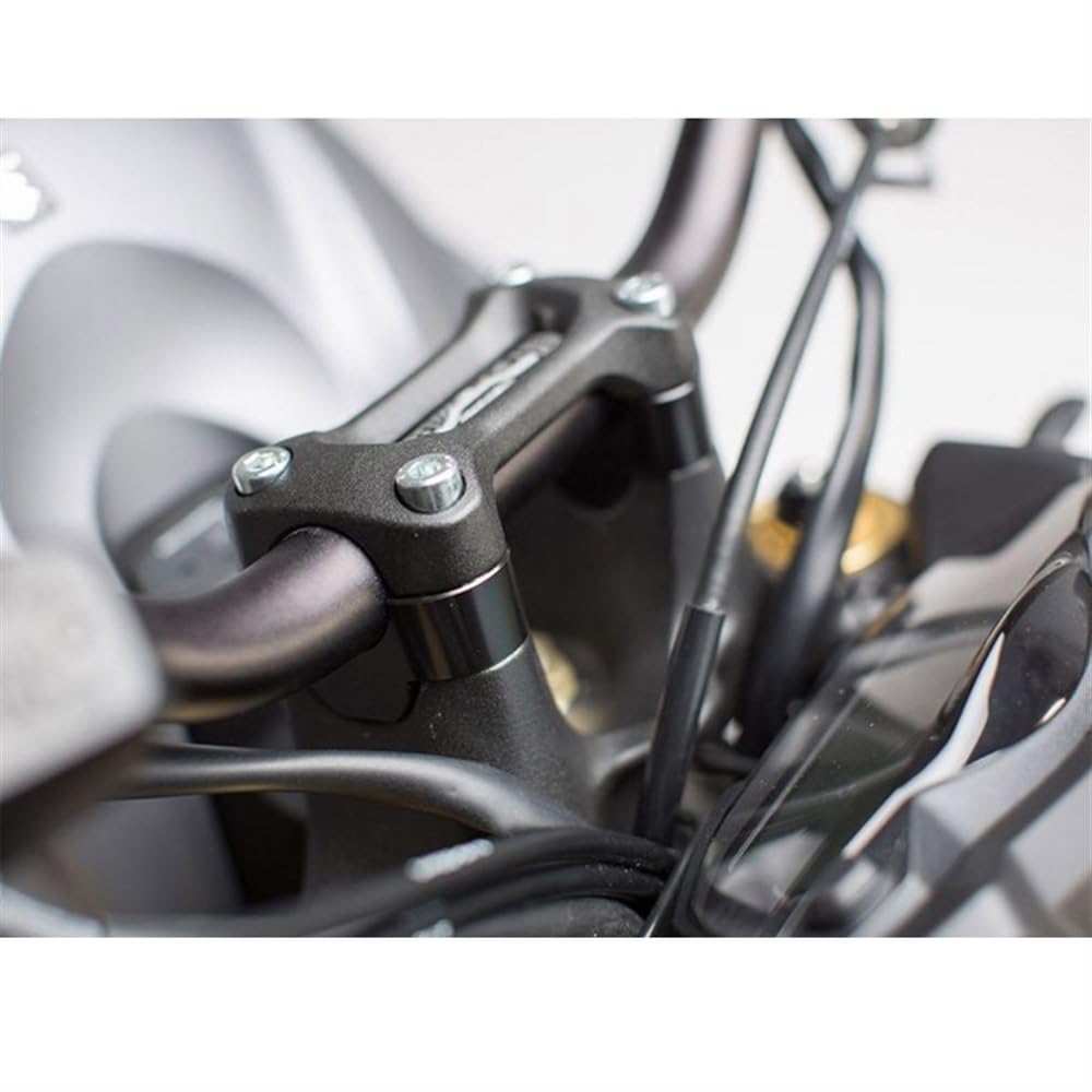 motocicletta Riser manubrio Per MT-03 MT-25 MT-15 Per FZ1 FZ6 FZ8 22mm 7/8 "Manubrio Riser Manubrio Riser Moto Morsetto rialzato manubrio moto