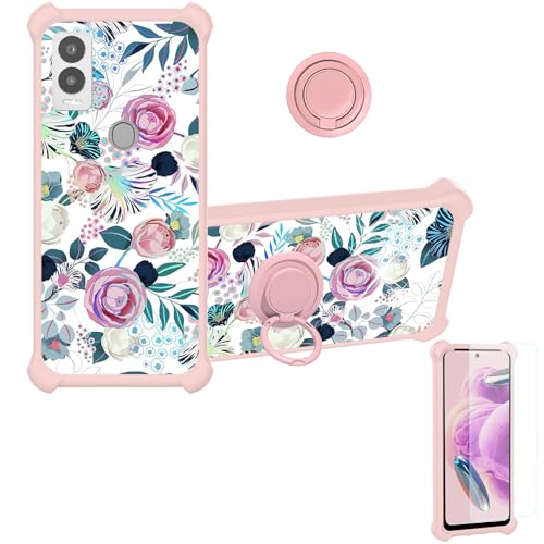 Coque Cricket Magic 5G avec anneau support et verre trempé blindé