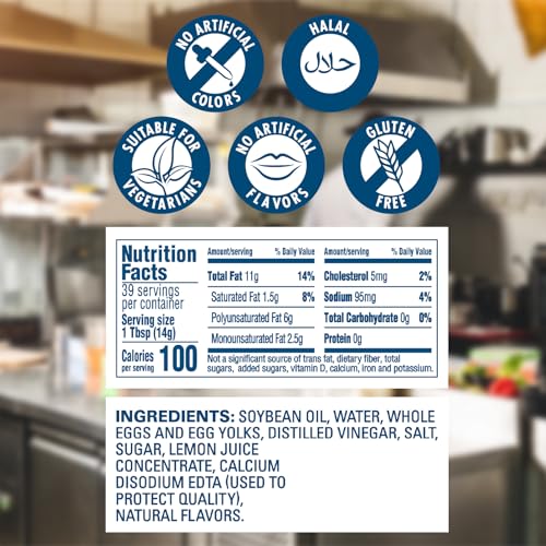 Image of Hellmann's Real Mayonnaise Squeeze Bottles, 20 Fl Oz, 12 Pack | Gluten Free, 100% Cage Free Eggs, Rich Creamy Texture, No Mess Cap, 100% Recycled Bottle, Nozzle, for Burgers & Sandwiches