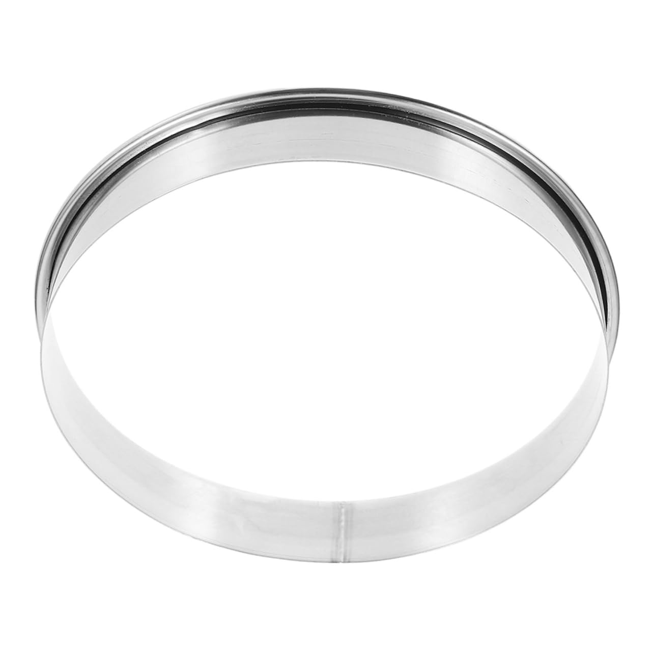 CIYODO Stainless Steel Round Pizza Saucing Ring Tart Pastry Mold for Easy Baking and Quick Ingredient Loading Home and Commercial Kitchens Easy to and Oven Safe