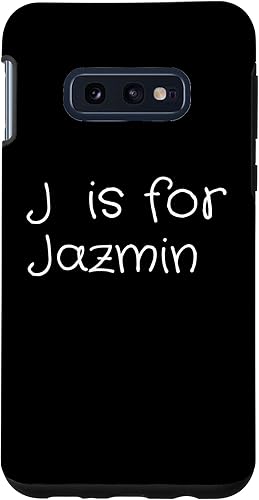 Galaxy S10e Personalized J is for Jazmin Name Student Kindergarten Girl Case