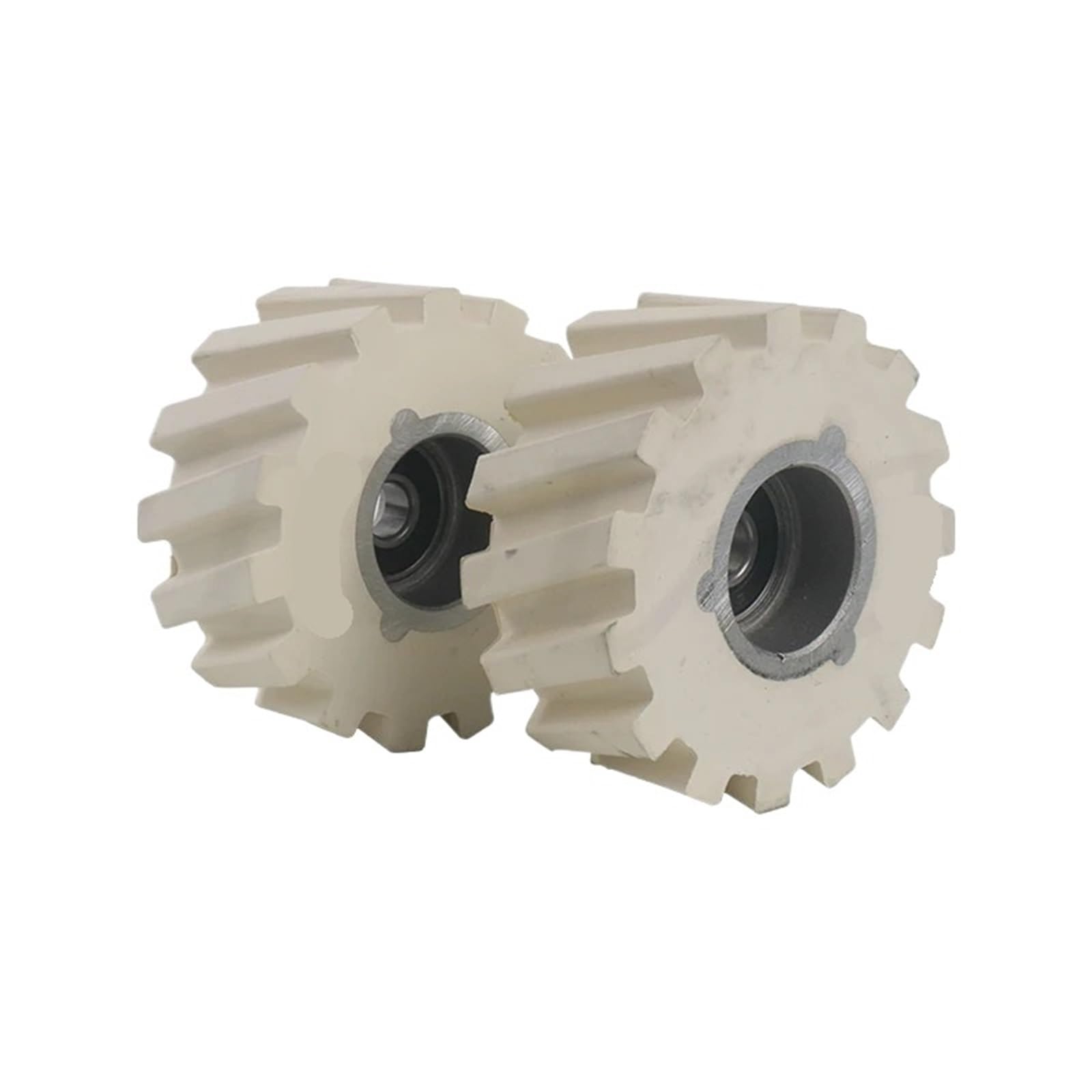 10PCS 65X8X28mm Rubber Press Wheel for Woodworking Edge Banding Machine for Bander Spare Parts 65 * 8 * 28mm(Gelb)
