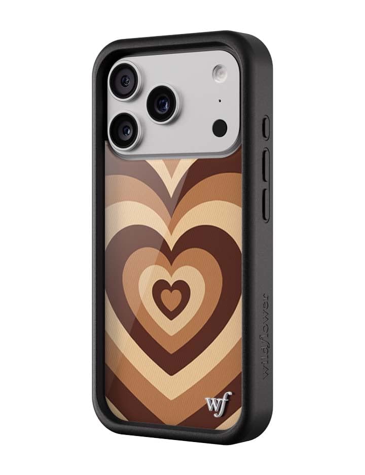 Image of Wildflower Cases - iPhone 17 Pro Compatible - Latte Love Mocha