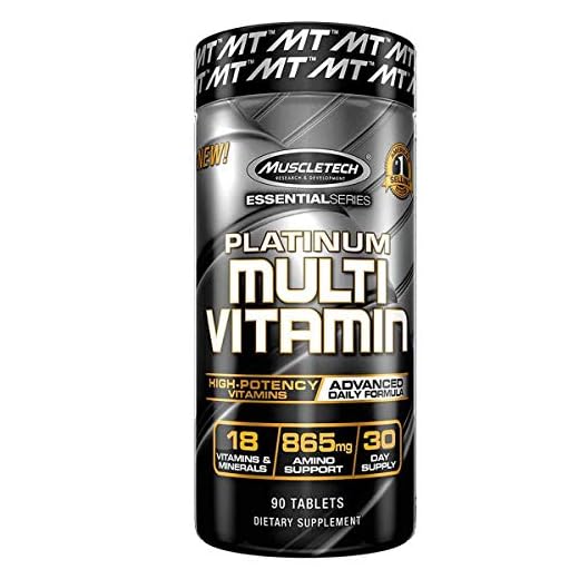 Muscle Tech Platinum Multi Vitamin - 90 Capsules