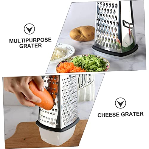 Rallador manual para vegetales de acero inoxidable PRETYZOOM miniatura 3