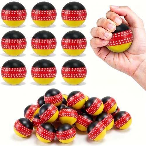 24Pcs Squishy Balls for Mouse Birthday Party Favors Decorations Supplies,Squeeze Toys for Goodie Bags Pinata Stuffers, Party Games, Rewards Carnival Prizes — view 2