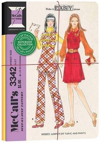 Chronicle Books Vintage McCall's Patterns Notebook Collection (Sewing Journal, Vintage Sewing Patterns, Gifts for Mom)