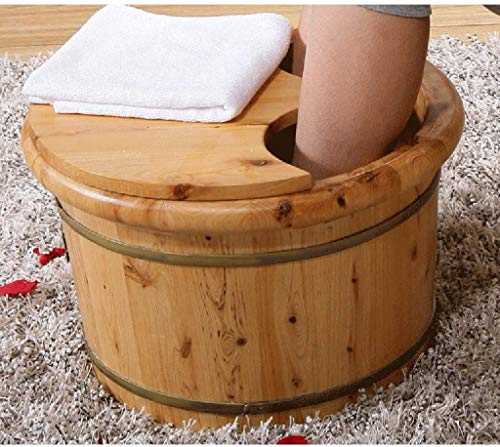 Tina de madera para remojar pies Katzowen miniatura 5
