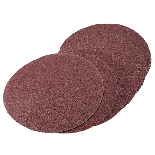 Utoolmart ディスクペーパー サンダー サンディングディスク サンドペーパー 粒度40# 外径180mm 10個入り マジックテープ式 電動サンダー用 サンディングパット 木工用 サンディング 研磨 サンダー用紙やすり 工木工生地研磨用
