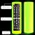 Case for LG TV Remotes, Remote Cover for LG Smart TV Remote Control AKB75095307 AKB75375604 AKB74915305 Original, Replacement Silicone Skin Sleeve Glow in The Dark Green