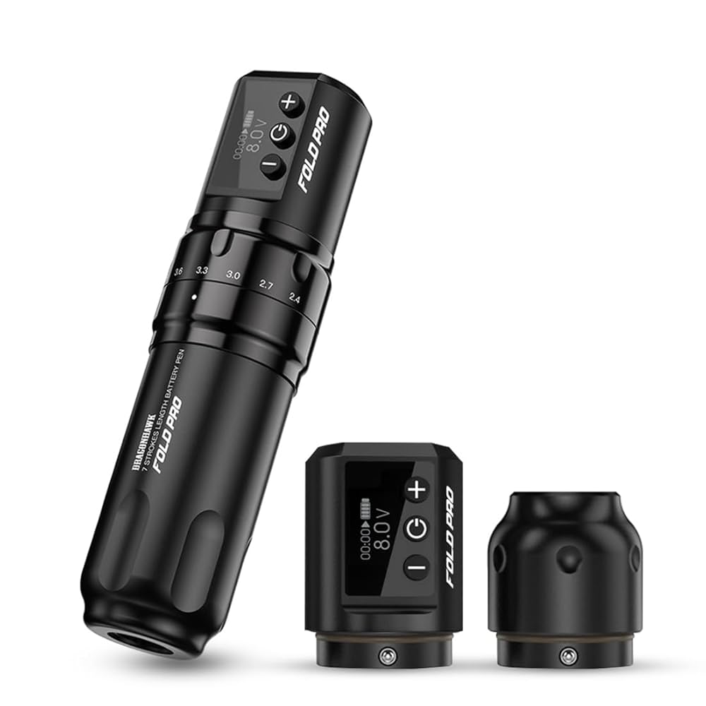 Mast fold pro ワイヤレスタトゥーマシン Amazon.com: Mast Tattoo Fold Pro Wireless Tattoo Pen Machine