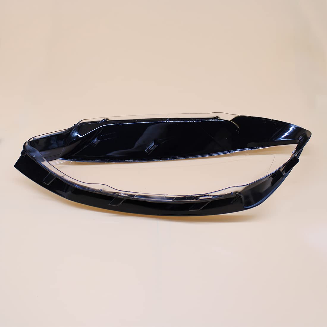 2 Pezzi Copertura Del Faro Anteriore Della Lampada Della Copertura Del Faro Borsette Maschera Paralume Lente di Vetro Per Volkswagen Golf 7 MK7 GTI 2014 2015 2016 2017